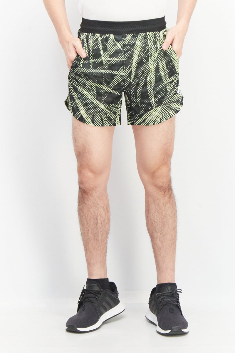 Adidas Men Sportswear Fit Inseam 5 Brand Logo Training Shorts, Black - Image 1