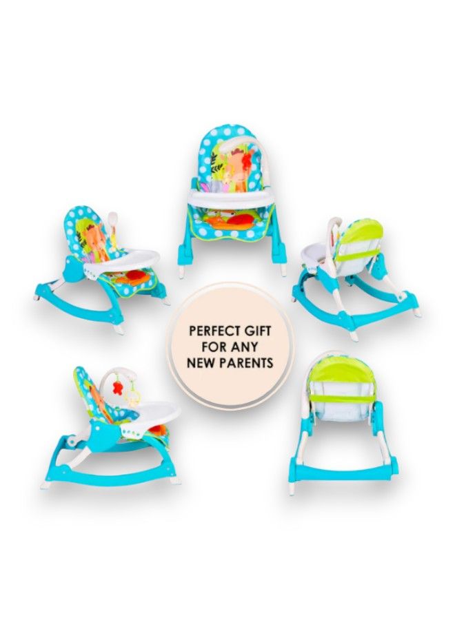 Portable Baby Musical Rocking Chair and Adjustable Seat - Image 2