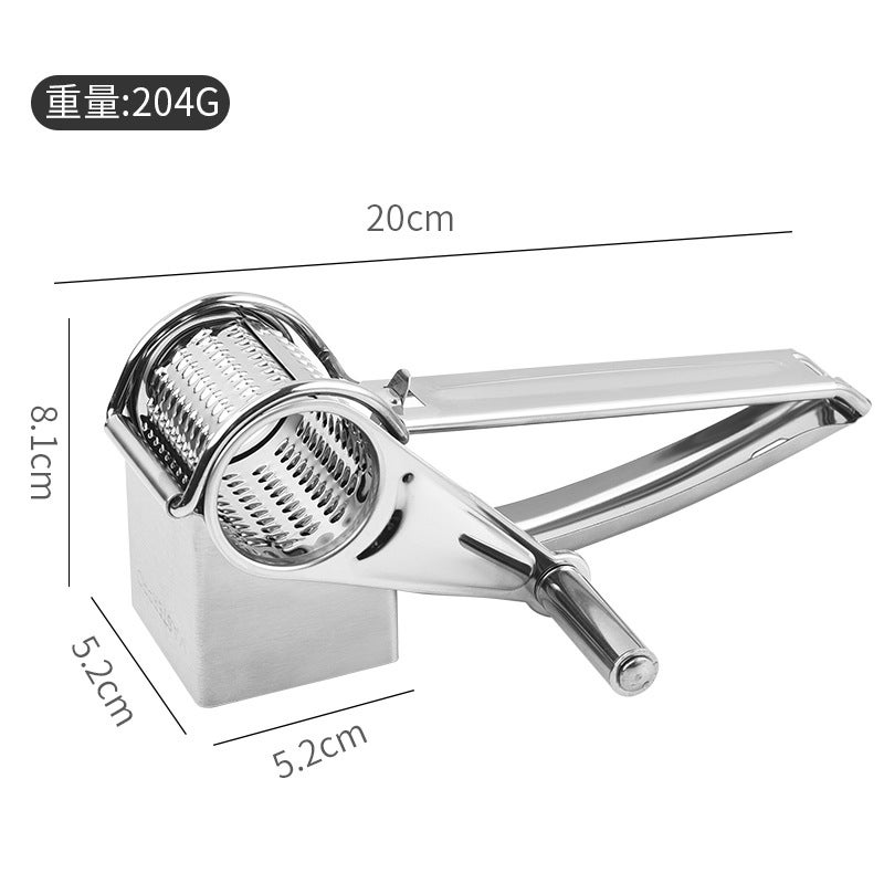 Yangjiang Factory Hand Rotary Cheese Planer Stainless Steel Kitchen Tools Manual Cheese Planer Suit - Image 5