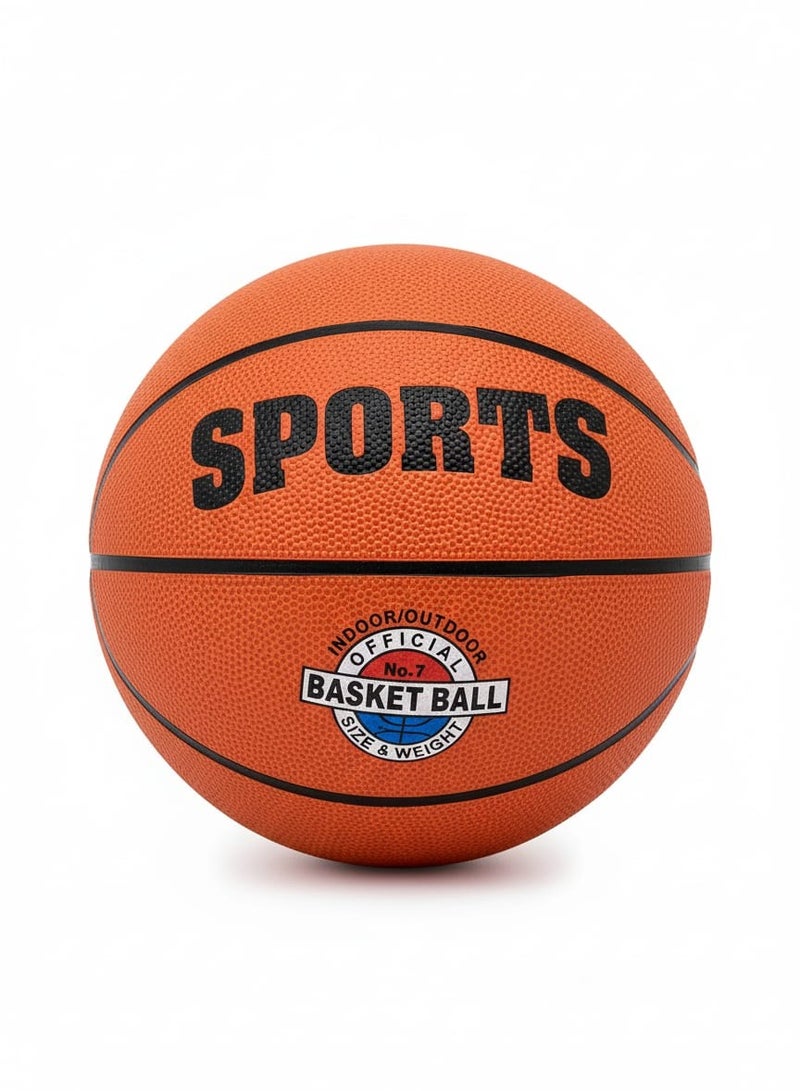 Rubber Basketball Official Size 7 - Image 1