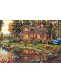 Buffalo Buffalo Games - Kim Norlien - Peace Like a River - 300 LARGE Piece Jigsaw Puzzle with Hidden Images  - Image 2