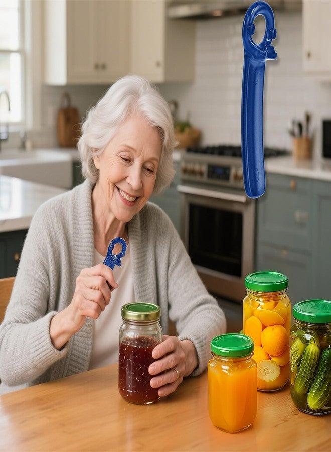 Readaeer 1 Pcs Readaeer Jar Opener for Weak Hand & Seniors with Arthritis (Blue) - Image 2
