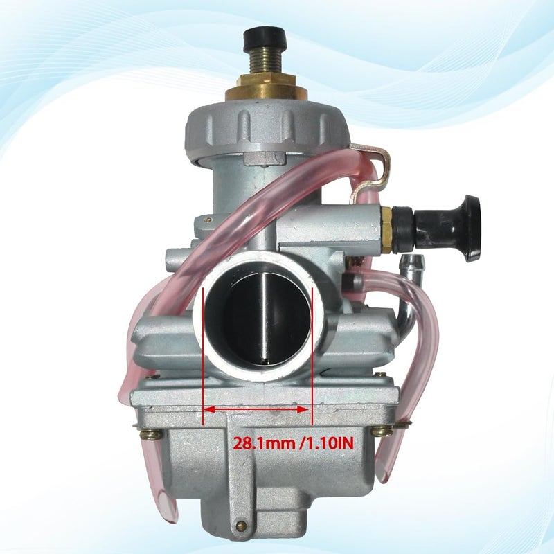 JDLLONG Carburetor for Yamaha Blaster 200 YFS 200 (1988 - 2006) with Air Filter & Fuel Petcock Valve - Image 2