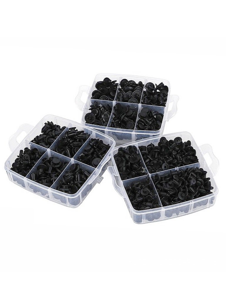 620 Pcs Car Retainer Clips Set Plastic Fasteners Kit Fender Rivets Kits for GM Ford Toyota Honda Acura Chrysler - Image 3