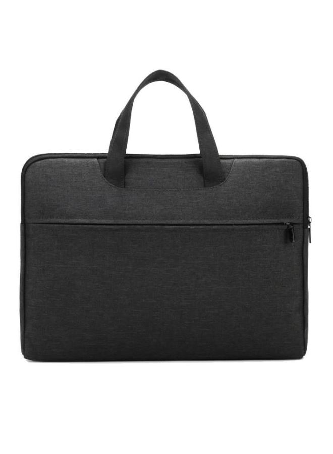 Business Office Handbag Canvas Briefcase Men's And Women's Conference Bag Document Bag Business Trip Computer Bag Printing-Color:Upgraded Thickened Model [dark Blue] - Image 3