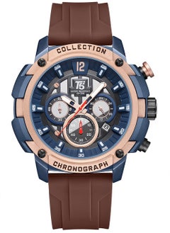 T5 T5 Men's Chronograph Silicone strap Watch  - Image 1