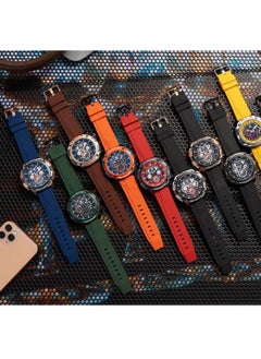 T5 T5 Men's Chronograph Silicone strap Watch  - Image 2