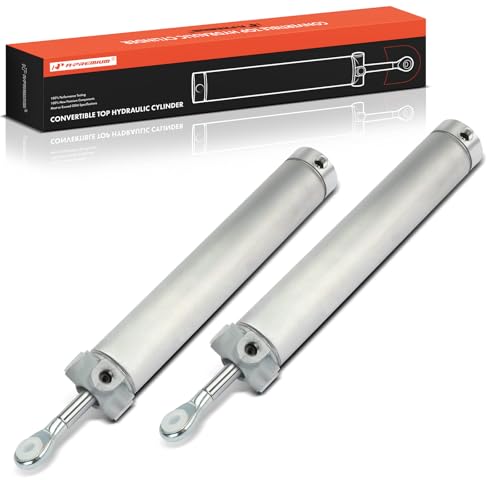 A-Premium APremium 2PC Convertible Top Hydraulic Cylinders Lift Arm Lift Support Compatible with Ford Mustang 2005 2006 2007 2008 Convertible Replace HYDLC142C - Image 1