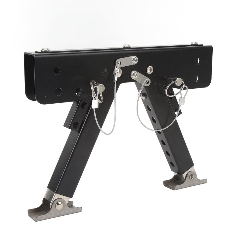 RV Step Stabilizer: Adjustable 2.8in To 11.4in Height - Durable Steel Construction RV Stabilizer Kit for RV Travel Trailer Motorhome Owners - Image 1