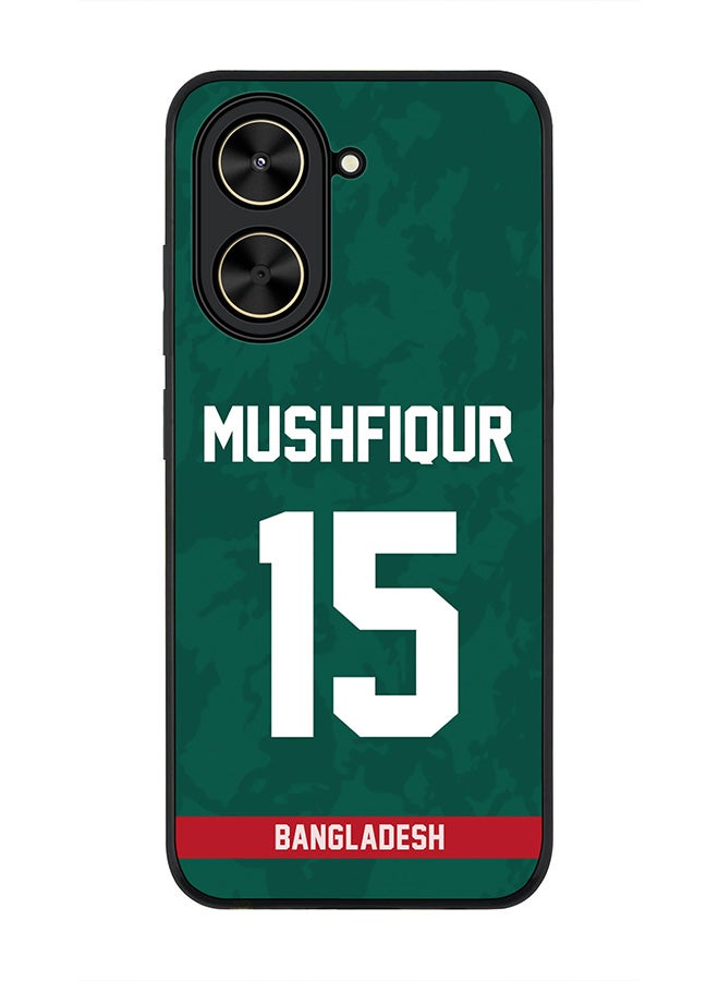 Stylizedd For Xiaomi Poco C71 / Redmi A5 4G Case,Slim fit Camera Protection, Shockproof Thin Phone cover  - Bangladesh Mushfiqur Rahim, Jersey No 15