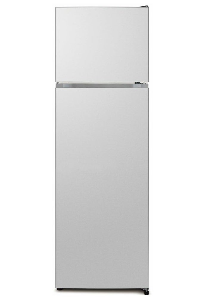 BASIC - Basic Double Door Stainless Steel Refrigerator, 261 LITERS - Image 1