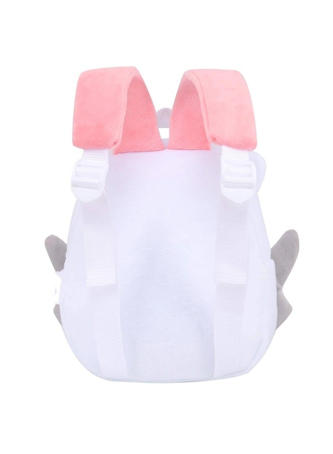 Cute Plush Unicorn Toddler Small Backpack Little Plush Bookbag for Girls 3 to 6 years old  - Image 2