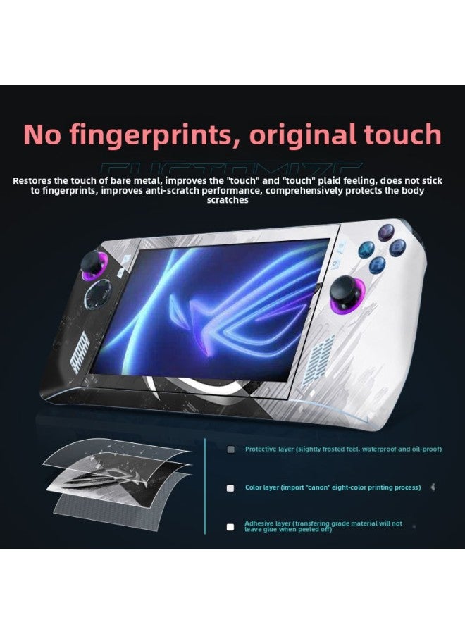 Suitable For Asus Handheld Film Rog Ally Game Machine Protective Cover Accessories Anime Anti-sweat Pretty Girl Stickers-Color:ROG-0291 - Image 5