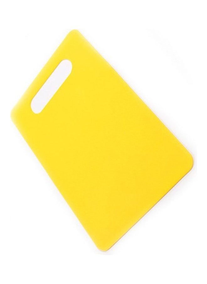 NIBEMINENT - Multi-Functional Plastic Cutting Board Yellow - Image 1