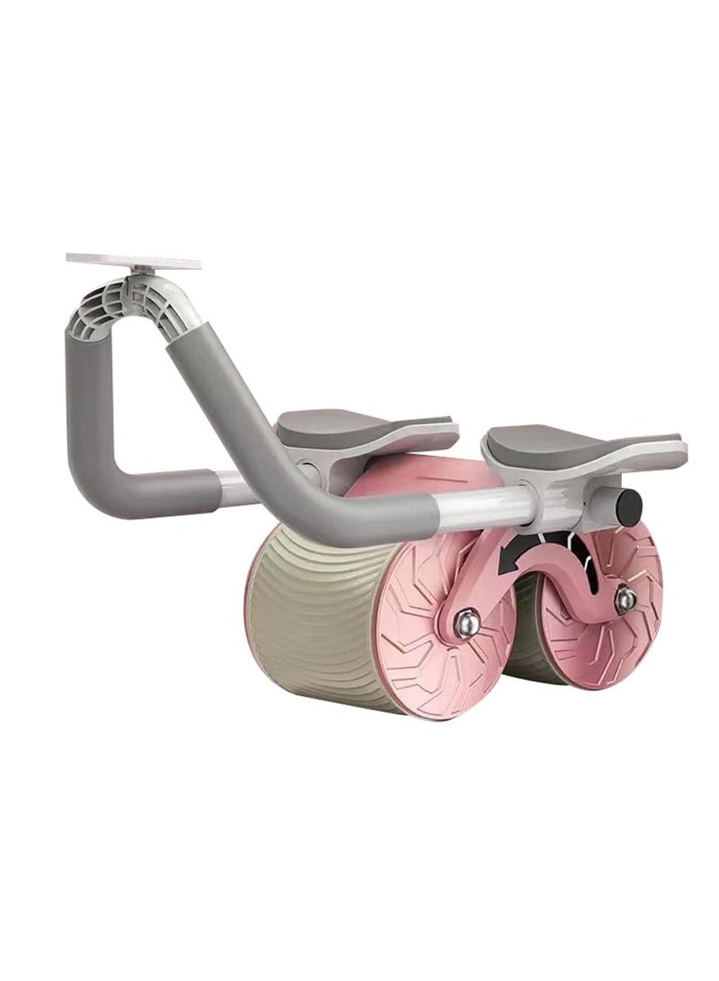 general Automatic Rebound Abdomminal Wheel Ab Abdominal Muscle Exercise Roller with Timer Elbow Support Mute Fitness Equipment for Core Workout Home Office Gym - Image 1