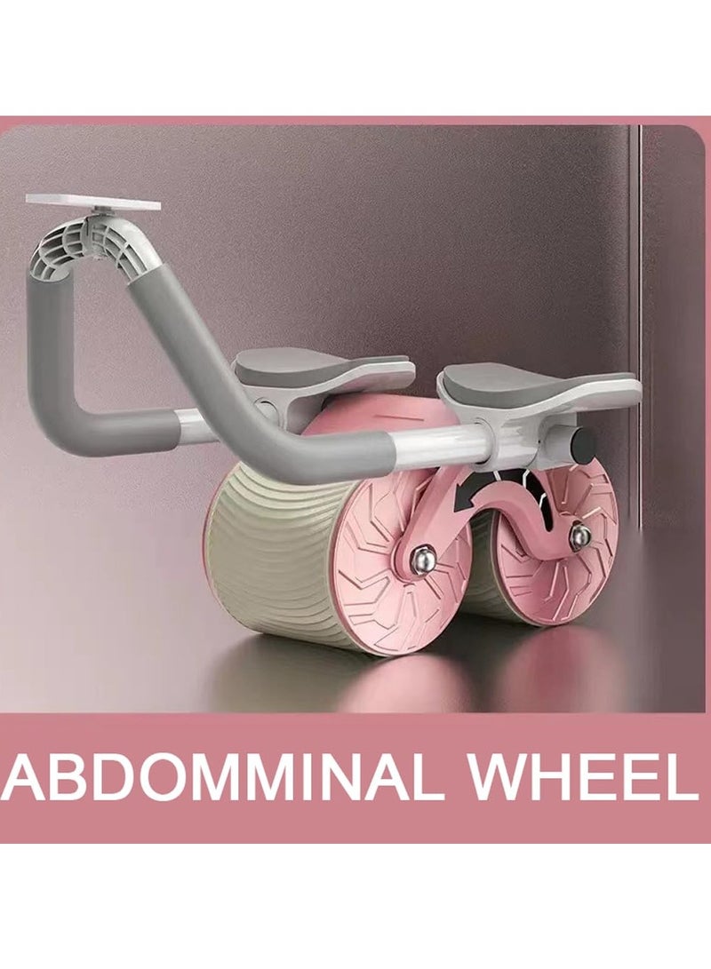 general Automatic Rebound Abdomminal Wheel Ab Abdominal Muscle Exercise Roller with Timer Elbow Support Mute Fitness Equipment for Core Workout Home Office Gym - Image 3