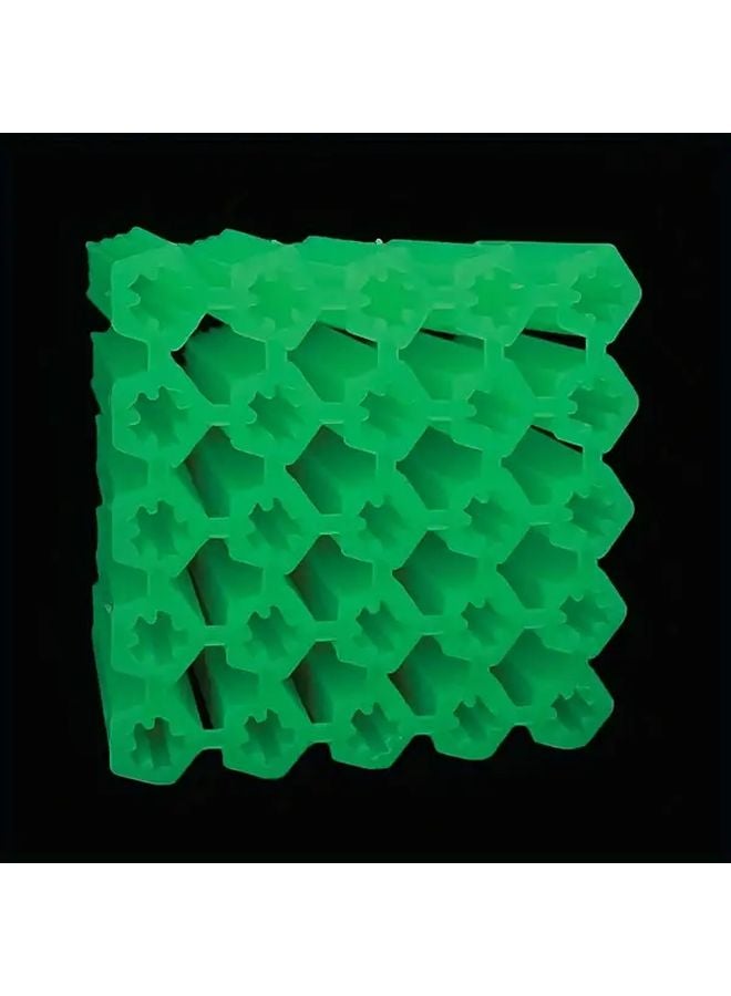 100 قطعة M8 أنابيب تمدد بلاستيكية خضراء، مراسي حائط متينة للاستخدام الداخلي والخارجي - Image 5