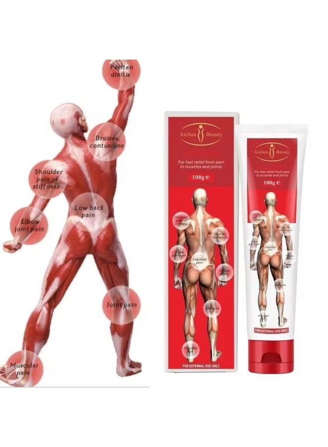Aichun beauty Rapid Relief From Pain In Muscles And Joints 100G - Image 2