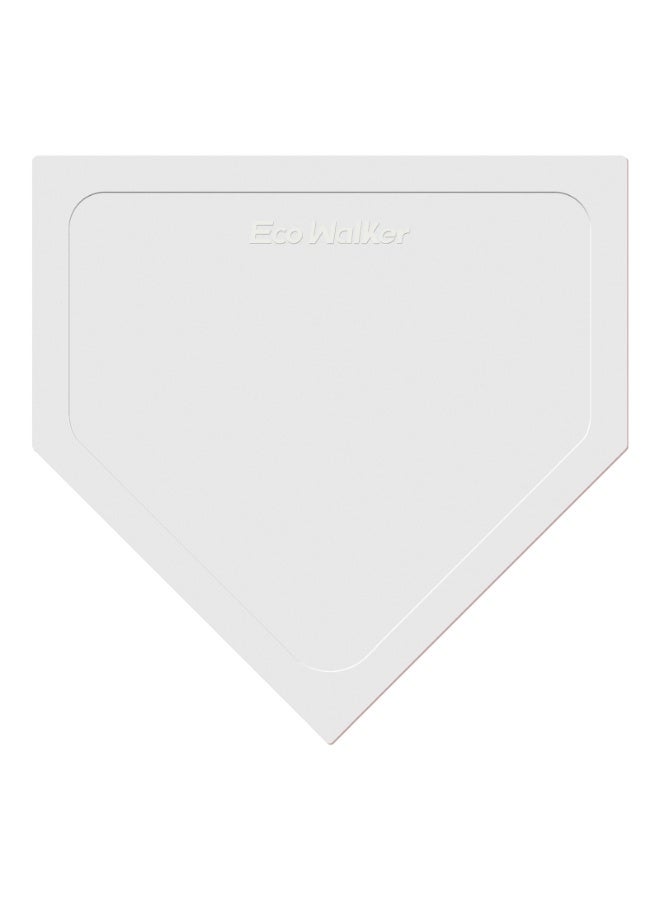 COYO Throw Down 5 Baseball Bases with Home Plate + Pitcher's Rubber - Backyard Rubber Base Set Perfect for Baseball, Teeball + Kickball - Image 4