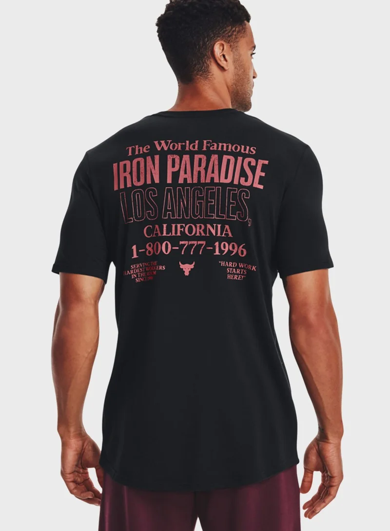 UNDER ARMOUR Project Rock 1800 T-Shirt
