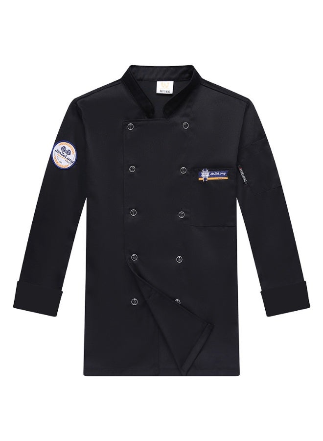 NIBEMINENT Autumn and Winter Hotel Waiter Workwear Double-Layer Cotton Padded Women's Warm Restaurant Hotel - Image 1