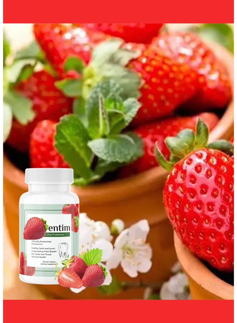 بيودي Prodentim Advanced Probiotics عن طريق الفم 30 قرصًا ناعمًا، تركيبة لصحة الأسنان واللثة، نفس منعش يدوم طويلاً، الأذن والأنف والحنجرة، صحة المناعة، مكمل غذائي - Image 4