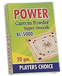 M Art Carrom Board Medium Size 26"x26" inch Glossy Polish with Coin,Stricker, Powder Free,All age group can play - Image 5