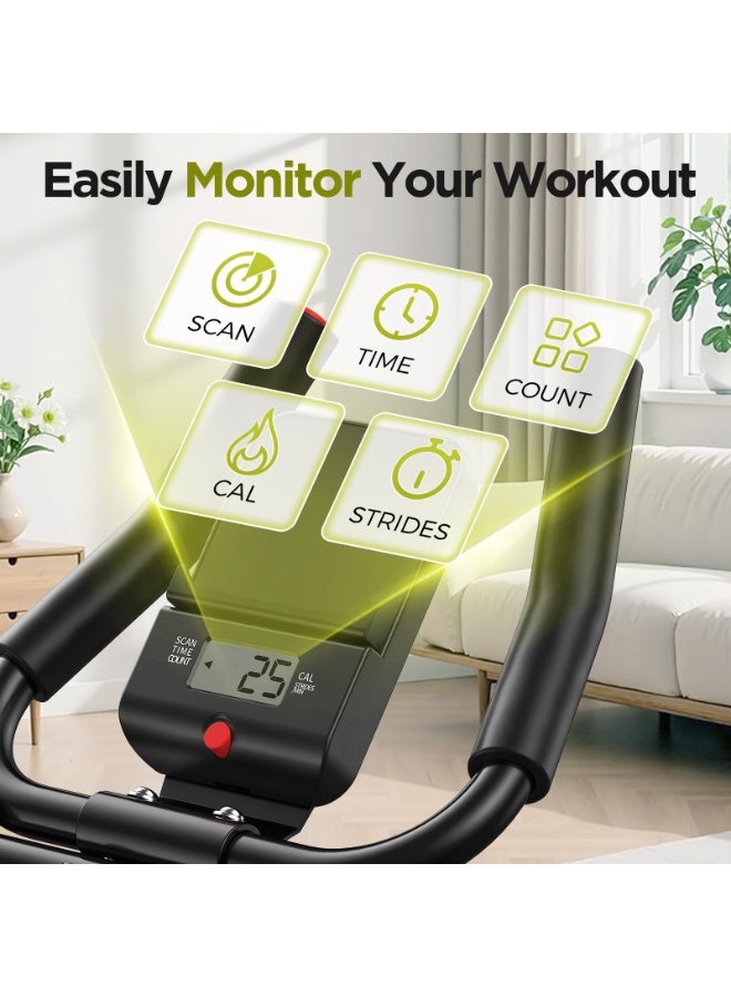 FLYBIRD Foldable Ab Trainer for Home Gym - Adjustable 6-Level Abdominal Bench for Core Strength & Body Shaping, Space Saving & Easy Storage Exercise Equipment - Image 5