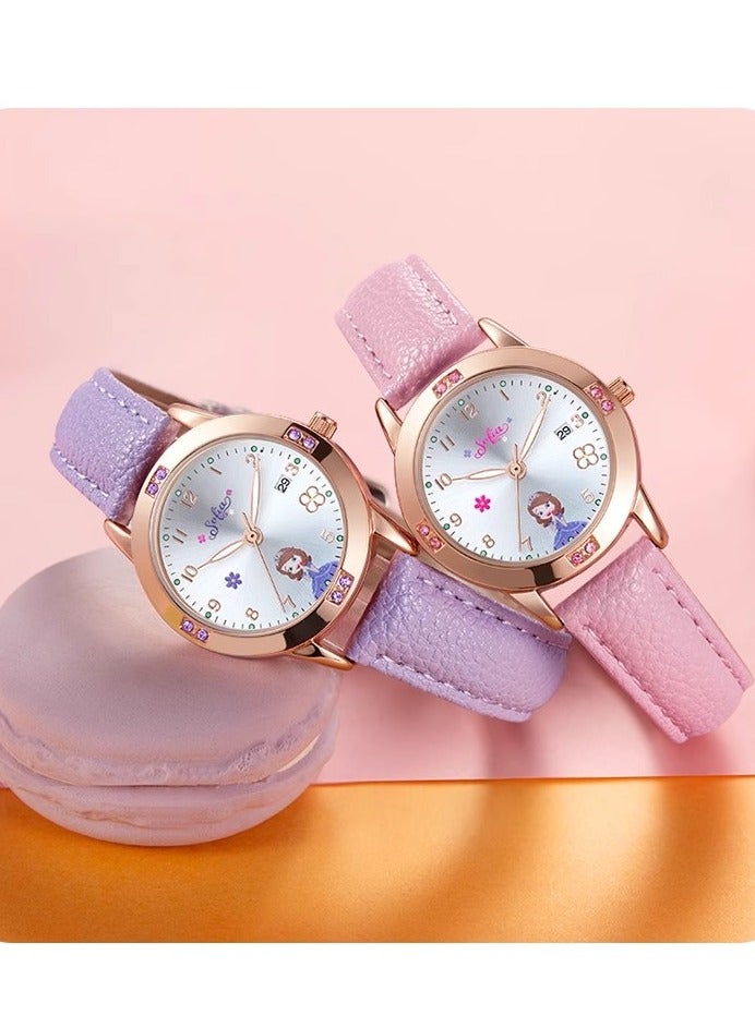 Disney Children's Watch Girls' Style Student Primary School Time Girls' Watch - Image 2