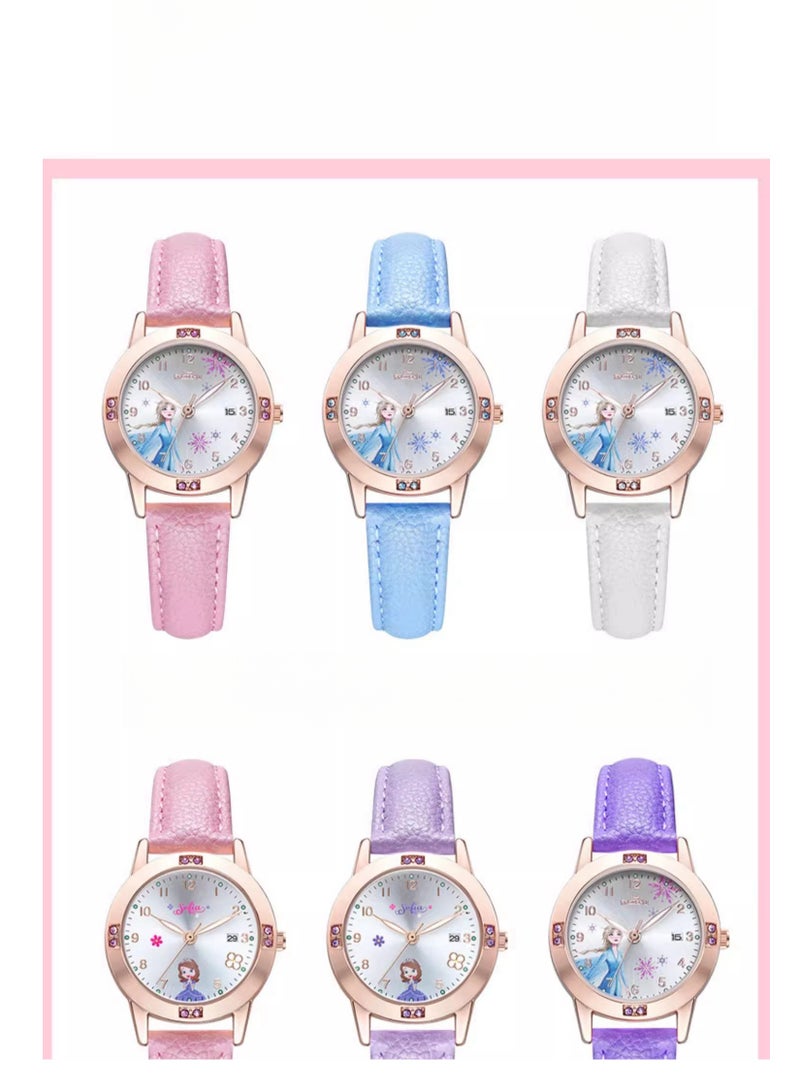 Disney Children's Watch Girls' Style Student Primary School Time Girls' Watch - Image 3