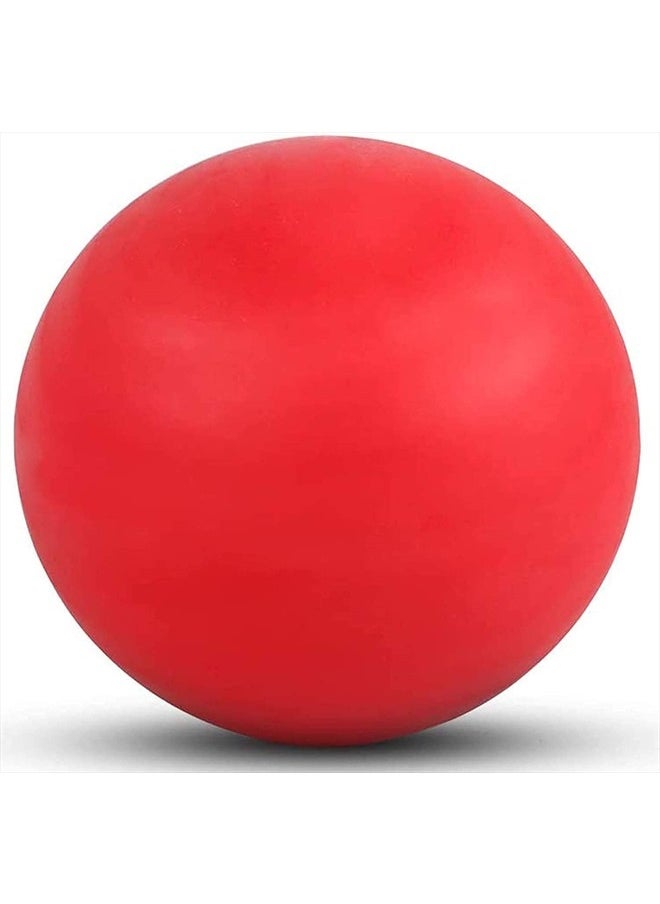 wovte Massage Lacrosse Ball for Sore Muscles, Shoulders, Neck, Back, Foot, Body, Deep Tissue, Trigger Point, Muscle Knots, Yoga and Myofascial Release (Red)  - Image 1