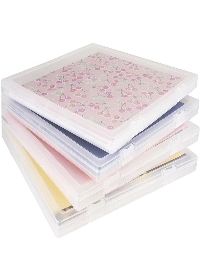 CraftGenes Scrapbook Paper Storage 12 x 12 4 Packs - Image 2