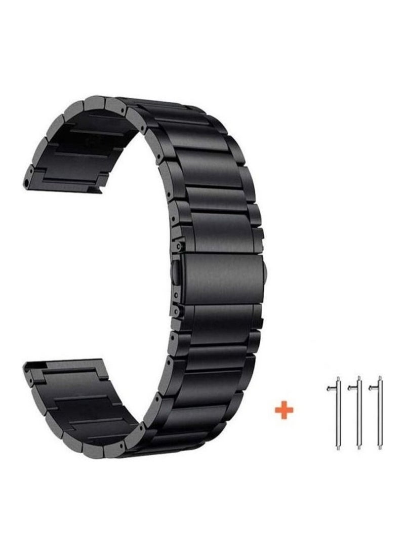 BGM Classic Stainless Steel Smartwatch Strap Band For Huawei Smart Watch 40 millimeter - Image 2