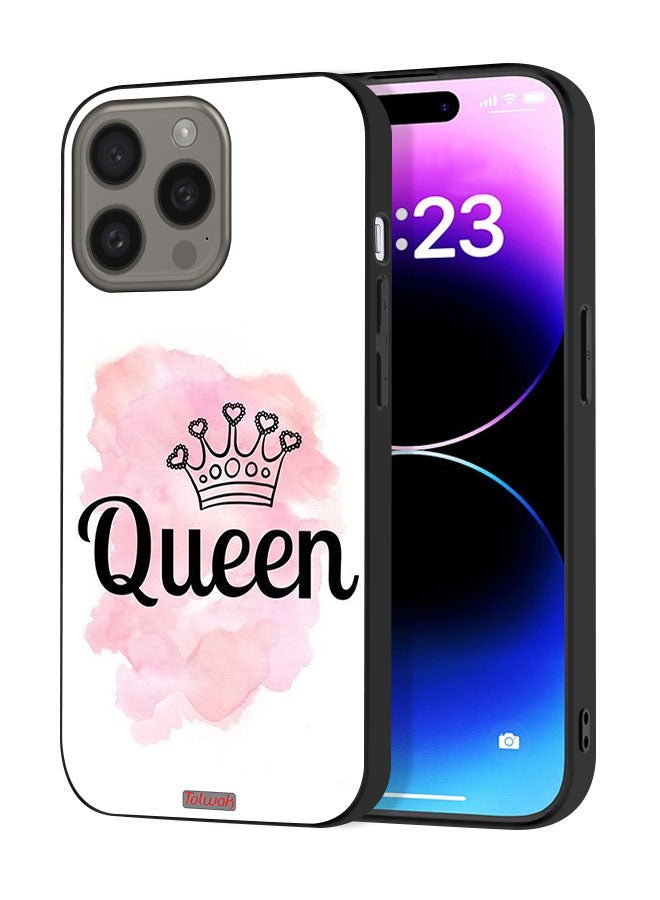 Tolwak Apple iPhone 15 Pro Max Protective Case Cover Queen Art - Image 1