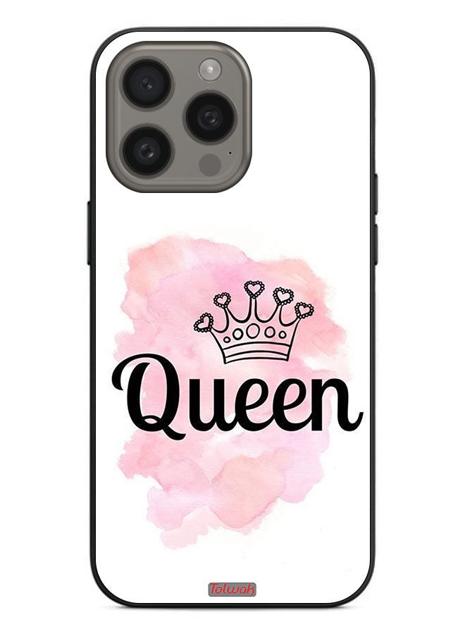 Tolwak Apple iPhone 15 Pro Max Protective Case Cover Queen Art - Image 2