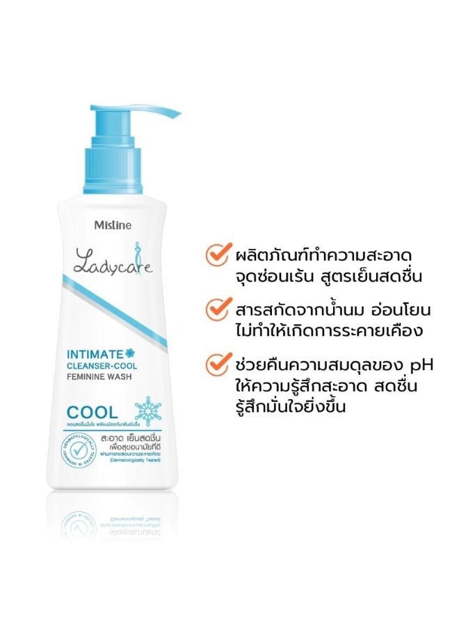 Mistine Thai Refreshing Feminine Wash with Cooling Formula for Intimate Care 200ml - Image 4