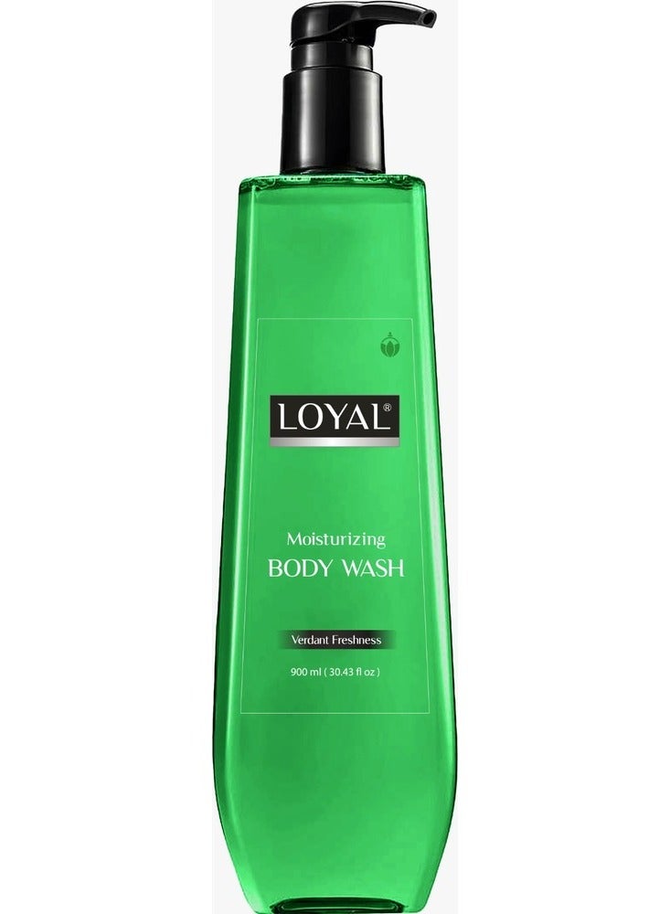 loyal غسول الجسم المرطب نضارة خضراء 900 مل