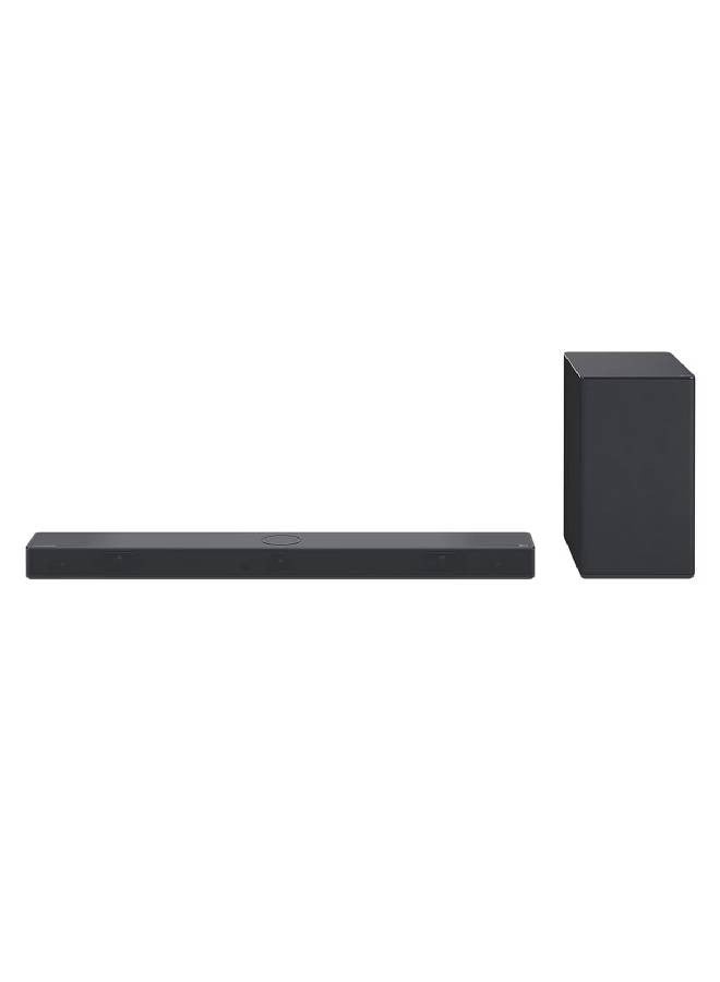 3.1.3 ch Sound Bar | Perfect Matching for OLED C TV | IMAX Enhanced | Dolby Atmos | 3D Spatial Sound | Bluetooth | Bass Boost | SC9S Black