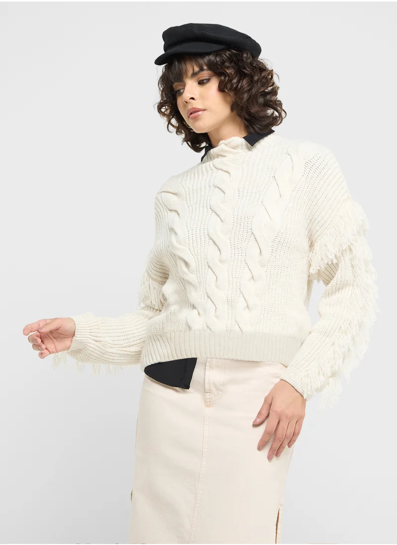 ONLY High Neck Knitted Sweater