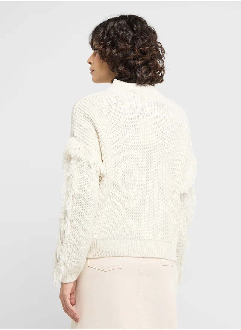 ONLY High Neck Knitted Sweater