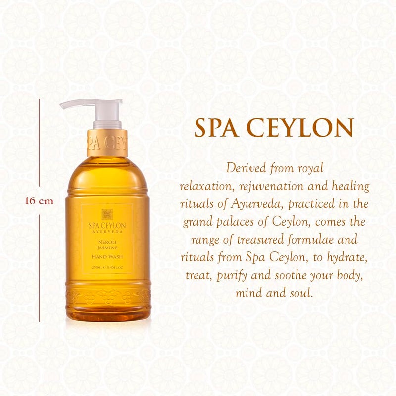 SPA CEYLON Neroli Jasmine Gentle Hand Wash | Hydrating Handwash Luxury Hand Care | Floral Fragrance | Soft And Smooth - Image 3
