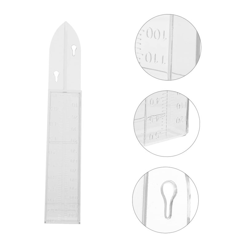 Large Plastic Rain Gauge Tube for Weather Measurement and Climate Research - Image 5