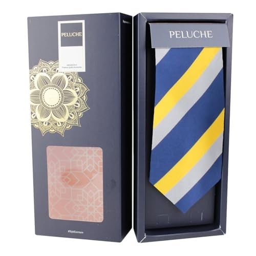 Peluche ClassicLines Yellow Necktie for Men - Image 4