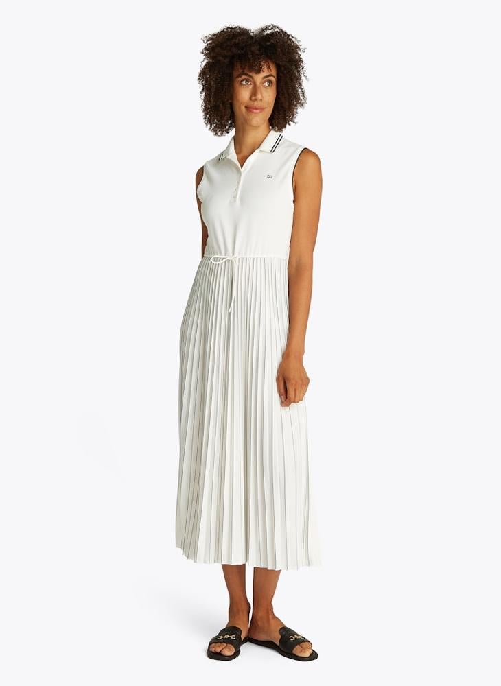 TOMMY HILFIGER - Pleated Polo Dress - Image 1