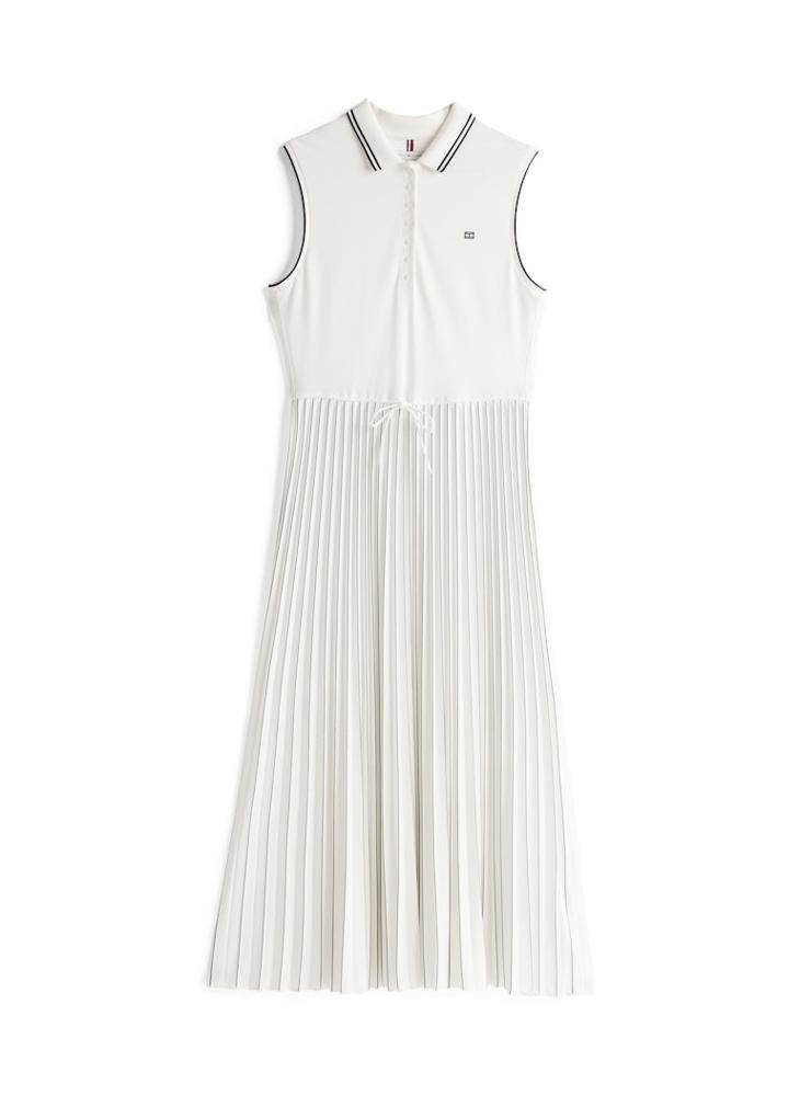 TOMMY HILFIGER - Pleated Polo Dress - Image 1