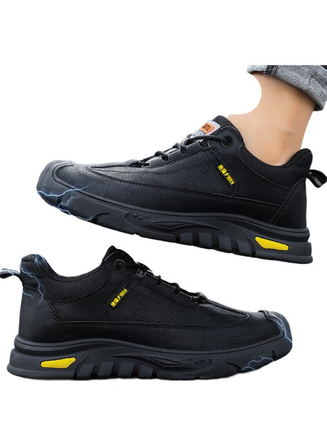Jingtu Safety Shoes For Men, 10Kv Insulated, Anti-Smashing, Puncture-Resistant, Waterproof, Breathable, Electrician Safety Shoes 0253Kv-J16 Size 40 - Image 3
