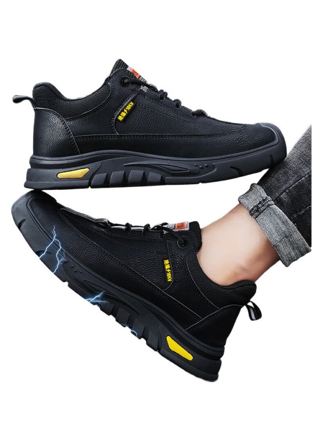 Jingtu Safety Shoes For Men, 10Kv Insulated, Anti-Smashing, Puncture-Resistant, Waterproof, Breathable, Electrician Safety Shoes 0253Kv-J16 Size 40 - Image 2