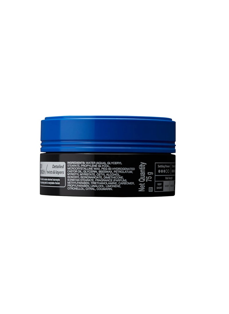 GATSBY Gatsby Hair Styling Wax Hard Free For Messy Scrunch Style Non Sticky Anytime ReStylable Easy Wash Off 75gm  - Image 3