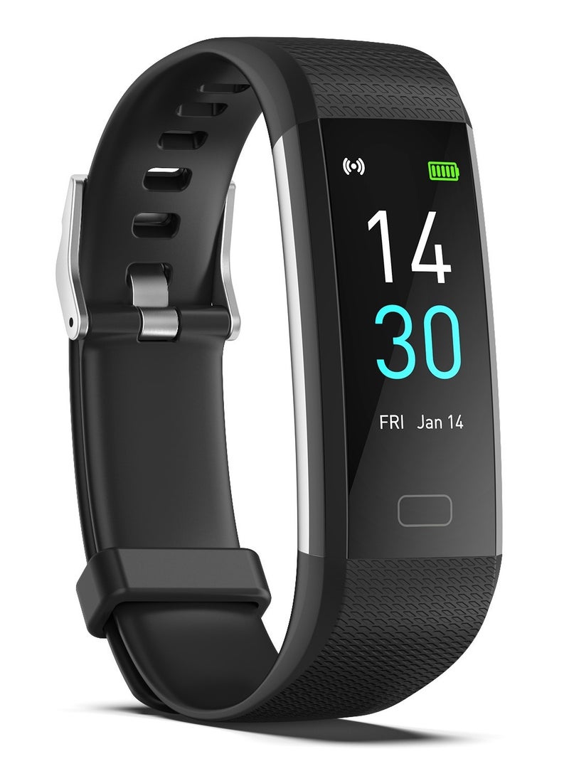 Smart Watch Strap Thermometer: Measure Body Temperature, Smart Heart Rate Sensor Bracelet, Sport Tracker Fitness Bracelet for Men and Women - Image 2