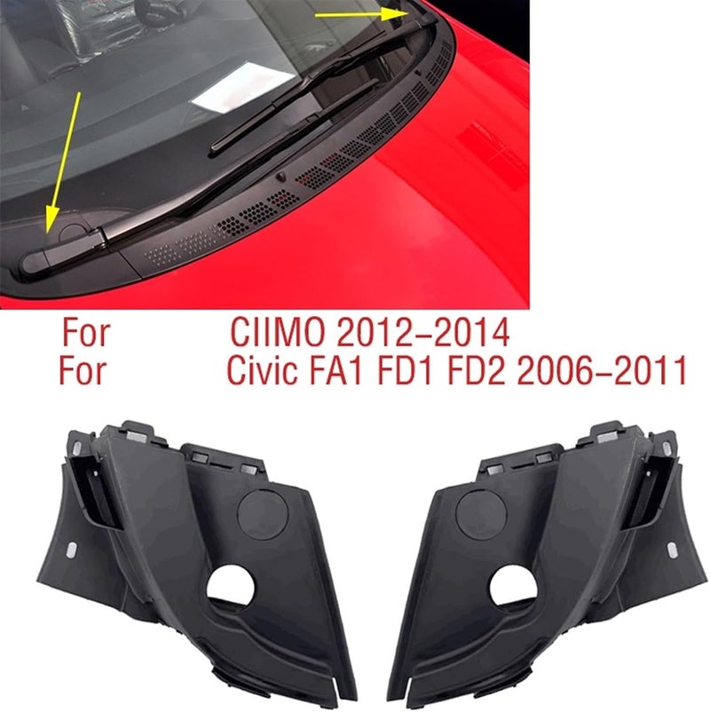 QASULER Front Windshield Wiper Blade Cover for Civic and CIIMO - Image 4